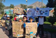 Con una caminata participativa Municipio de Tierra Amarilla dio inicio al mes de la prevención del consumo de drogas y alcohol
