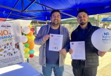 Realizan campaña contra el trabajo infantil en Tierra Amarilla