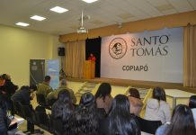 Estudiantes de Santo Tomás participaron en charla de seguridad con Carabineros y Municipio de Copiapó