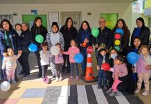 Niñas y niños del jardín infantil “Mi Horizonte Mi Hogar” aprenden de manera didáctica sobre la seguridad vial