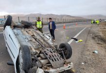 Fiscalía dirige diligencias por grave accidente carretero ocurrido en Copiapó
