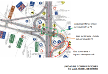 EJECUTARÁN OBRAS DE REPOSICIÓN DE PAVIMENTOS EN ACCESO A AEROPUERTO