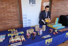 Investigación de Fiscalía y PDI llevó a la detención de imputados por tráfico de fuegos artificiales