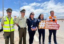 “PLAN CALLES PROTEGIDAS”: FISCALIZAN VEHÍCULOS Y ENTREGAN DE MATERIAL PREVENTIVO EN PEAJE PUERTO VIEJO