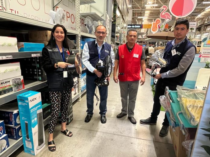 1 Seremi de Energía y SEC Atacama fiscalizan la venta de ventiladores para enfrentar altas temperaturas