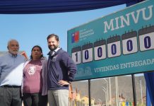 Presidente Boric y Ministro Montes anuncian que ya hay más de 100 mil viviendas terminadas en el marco del Plan de Emergencia Habitacional