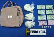 PDI incautó más de un kilo de clorhidrato de cocaína en Chañaral