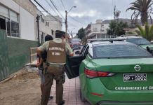 Fiscalización vehicular en Chañaral permitió detener un chileno y un extranjero por receptación de vehículo