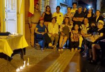 Despiden al expresidente Sebastián Piñera en la sede de Renovación Nacional de Vallenar