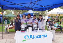 Miles de personas se hidrataron con Nueva Atacama en actividades del Día Nacional del Deporte