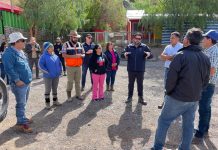Junta de Vigilancia del Río Huasco efectúan inspección de canales de riego e infraestructura hídrica tras evento climático