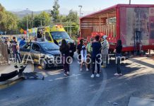Colisión vehicular deja tres lesionado en la subida a la población 18 de septiembre en Vallenar