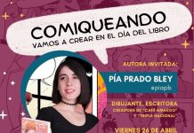 Destacada dibujante de comic y escritora Pía Prado Bley protagonizará conversatorio y taller en Cecrea Vallenar