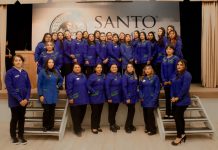 26 estudiantes de la carrera de Técnico en Educación Parvularia, 1° y 2° básico de Santo Tomás Copiapó fueron investidos