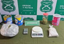 EN COPIAPO: CONTROL VEHICULAR CENTAURO PERMITIÓ SACAR DE CIRCULACIÓN MÁS DE 18 MILLONES DE PESOS EN DROGA
