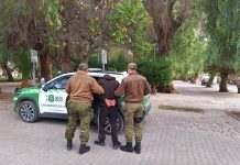 HOMBRE CONOCIDO POR ACTUAR DELICTUAL FUE DETENIDO POR CARABINEROS