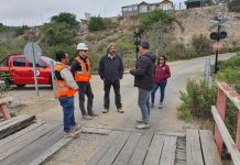 Dirección de Vialidad del MOP comenzó los trabajos en Puente Los Guindos en la Comuna de Freirina