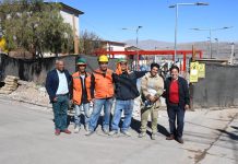 Avanzan importantes obras de espacio público en el sector alto de Copiapó