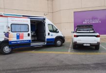 Operativo en Supermercado Jumbo de Copiapó