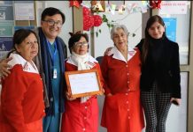 Damas de rojos Vallenar Conmemora 49 Años de trayectoria al cuidado de los enfermos en el Hospital Provincial del Huasco.