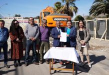 En la calle Juan Martínez comenzó el mega programa de pavimentación de Copiapó