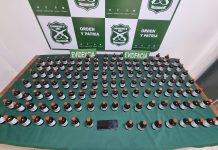 CARABINEROS JUNTO A CAN DETECTOR DE DROGAS IMPIDEN PASÓ DE 26 MIL DOSIS DE KETAMINA