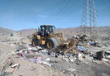 MOP Atacama lideró Campaña de Limpieza en la Ruta C-391 más conocida como Viñita Azul