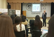Estudiantes de Servicio Social de Santo Tomás Copiapó se informaron sobre el proyecto inocentes de la Defensoría Regional