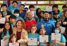 Más de 50 alumnos tierramarillanos fueron certificados del programa “English Winter Camps 2024”
