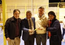 Vecinos y vecinas recibieron la nueva multicancha Las Brisas I en Copiapó