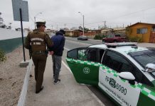Carabinero de Caldera detuvo a dos conocidos delincuente que mantienen amplios prontuarios policial por diversos delitos