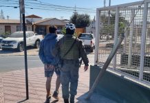 Carabineros de Caldera capturó hombre con 15 reiteraciones y 4 órdenes vigentes