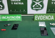 UNA PERSONA SORPRENDIDA LANZANDO DROGA A INTERIOR DE LA CÁRCEL