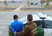 Fiscalización vehicular de Carabineros permitió detener joven conductor bajo efectos psicotrópicos