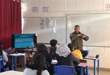 Carabineros del retén El Transito realizo charla educativa a los alumnos del séptimo básico de la escuela Arturo Alvear Ramos en alto del Carmen.