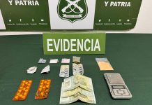 CARABINEROS OS-7 DETUVO A TRES PERSONAS EN COPIAPO