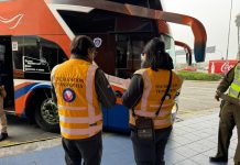 REALIZAN FISCALIZACIÓN A BUSES INTERURBANOS ANTE NUEVA NORMATIVA DE REGISTROS DE EQUIPAJES Y NÓMINA DE PASAJEROS