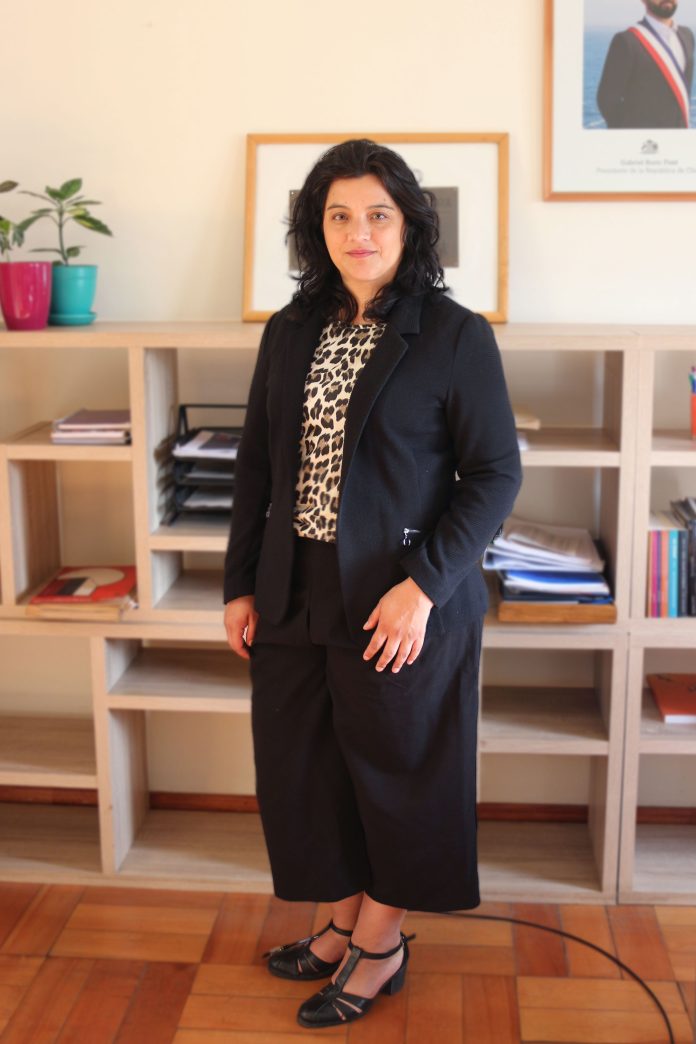 Directora Odepa Andrea García