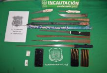 GENDARMERÍA: INCAUTAN CELULARES Y SUSTANCIAS ILÍCITAS AL INTERIOR DE RECINTOS PENALES