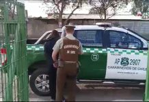 Patrulla Mixta Carabineros-OS14 detuvo hombre que sustrajo contenedor de basura