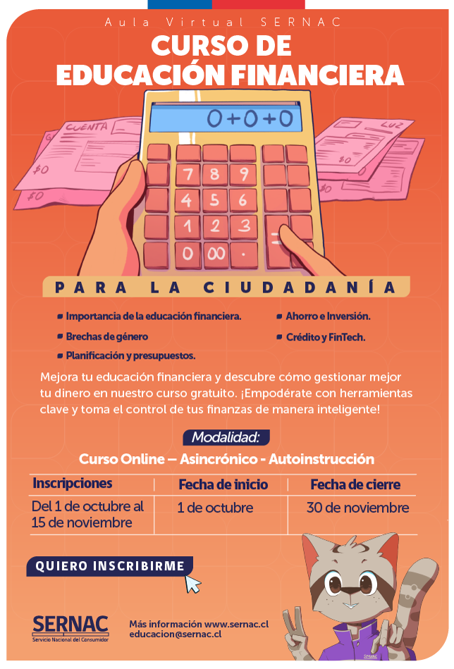 09.10.24 Afiche Curso Educación Financiera