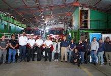 Aguas CAP entrega a Bomberos de Caldera equipamiento para rescate submarino
