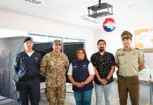 Delegada Presidencial Provincial de Huasco verifica seguridad de locales de votación con autoridades policiales y comunales