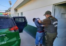 CARABINEROS DE DIEGO DE ALMAGRO DETUVO CINCO COLOMBIANOS POR POR TRAFICO DE DROGAS