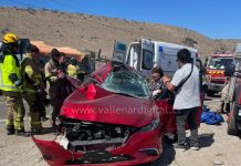 Vehículo Menor colisiona Frontalmente con camión en la cercanía Freirina dejando a dos lesionados