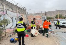 Municipio de Copiapó recupera espacios públicos en el centro urbano con retiro de rucos