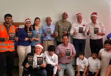 MOP Atacama adelantó la navidad en la Escuela de Las Breas