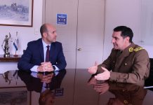 Fiscal Regional se reunió con general de Carabineros para abordar trabajo en materia de persecución penal