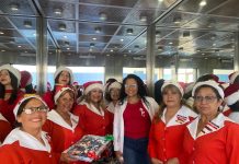 Damas de Rojo de Vallenar entregan Alegría a pacientes del Hospital Provincial del Huasco en Víspera de Navidad
