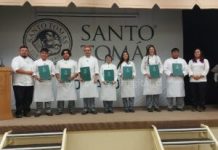 Estudiantes de Gastronomía Internacional y Tradicional Chilena de Santo Tomás Copiapó reciben su investidura